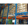 Q235 Cold Steel Metal Push Back Warehouse Rack